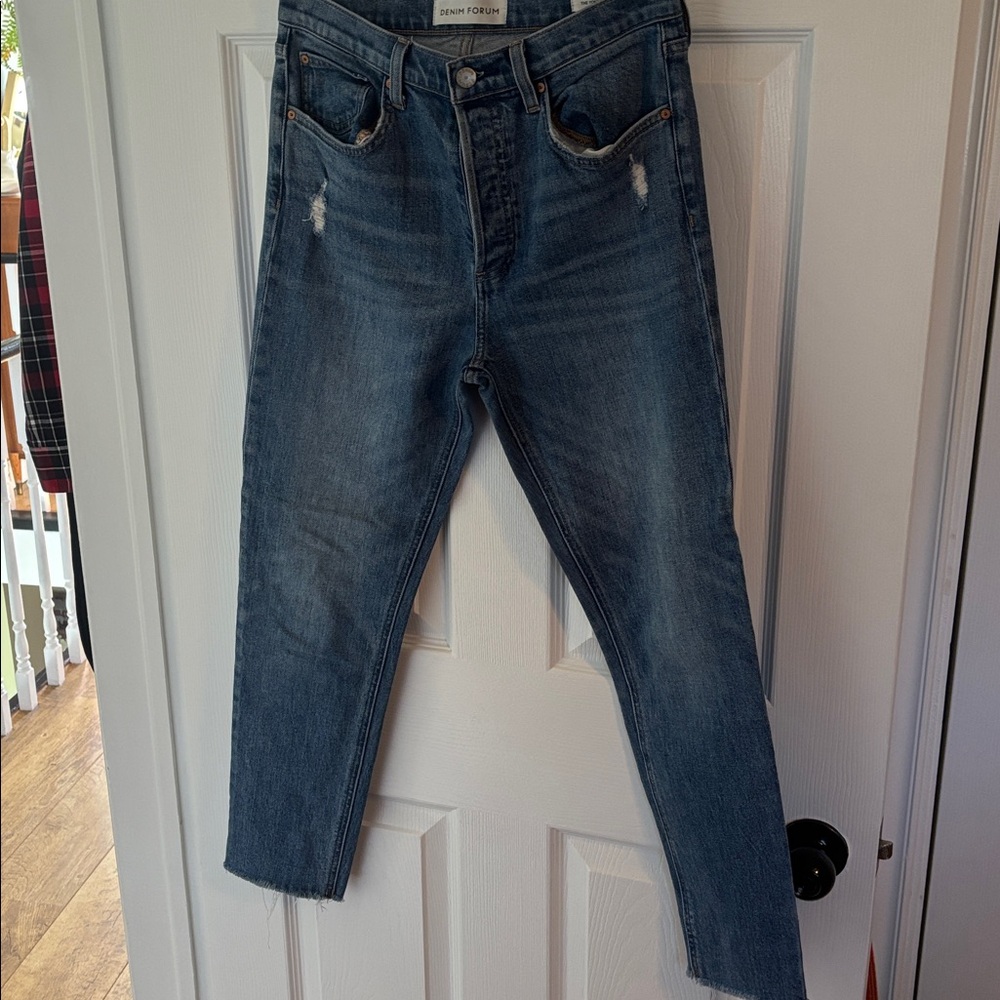 Aritzia-Denim Forum the Yoko High Rise Slim 28L